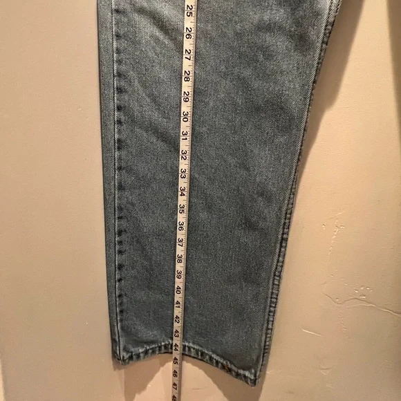 Men Light Blue Jeans Levi’s 505 - Picture 5 of 8